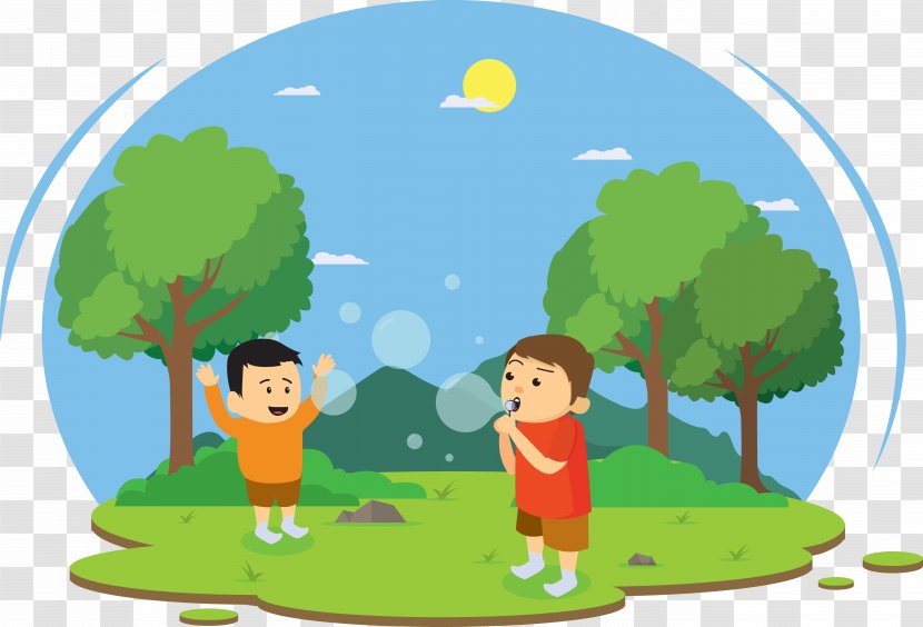 Child Clip Art - Green - Children's Happy Play Transparent PNG