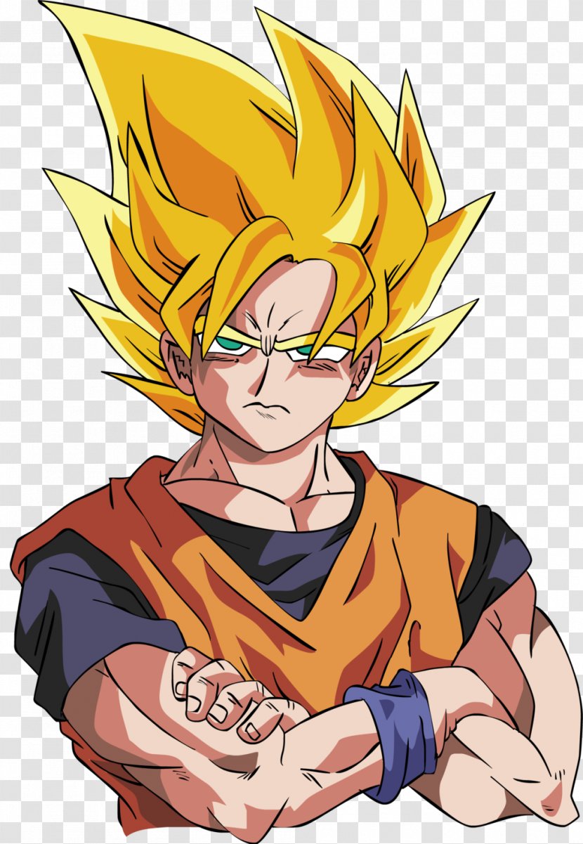 Goku Gohan Vegeta Super Saiya Saiyan - Cartoon Transparent PNG