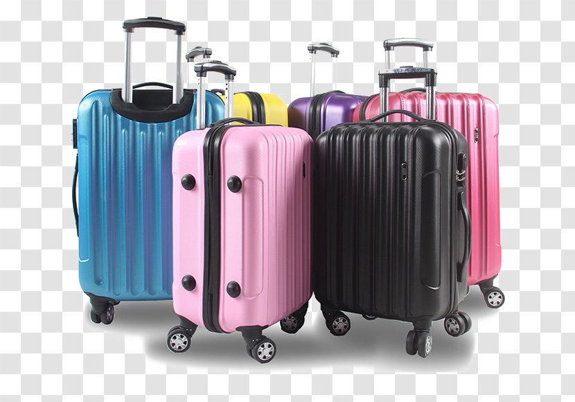 Hand Luggage Baggage Suitcase Travel - Trolley - Bag Transparent PNG