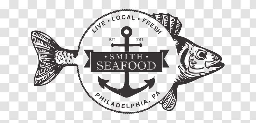 Emblem Organization Logo Brand - Black And White - Fresh Seafood Transparent PNG