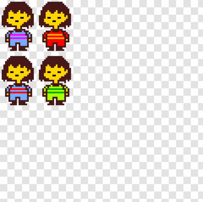 Undertale Minecraft Sprite Video Games Pixel Art - Frisk Symbol Transparent PNG