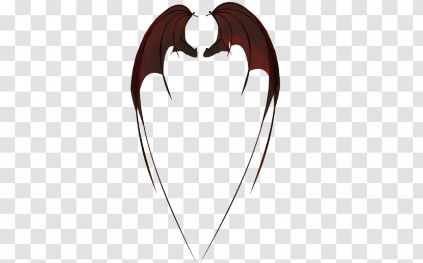 Character Cartoon Fiction Neck Mouth - Frame - Devil Wings Transparent PNG