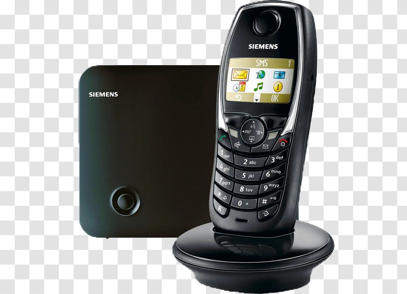 Feature Phone Mobile Phones Telephone Gigaset Communications SL100 Cordless - Cellular Network - Single-line OperationSiemens S55 Transparent PNG