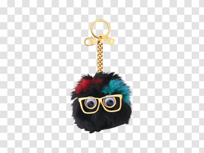 Key Chains Pom-pom Clothing Accessories Earring - Keychain Transparent PNG