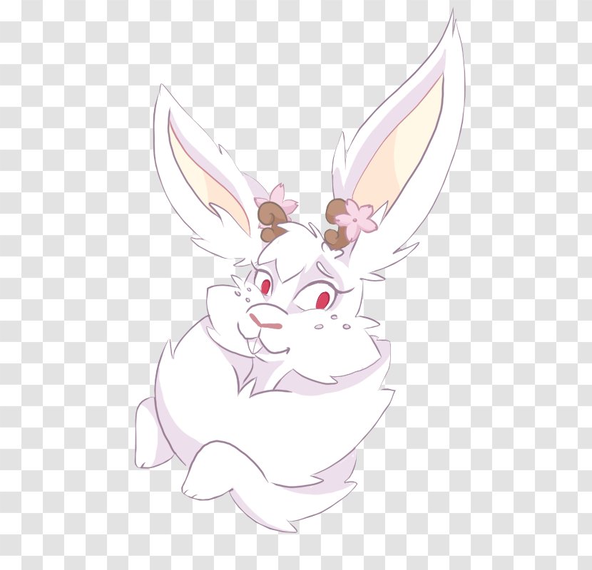 Domestic Rabbit Easter Bunny Hare - Whiskers Transparent PNG