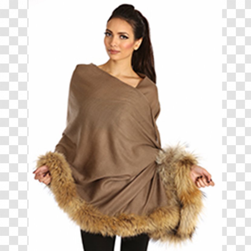 Fur Shawl Pashmina Scarf Cashmere Wool - Casual - Mink Shawls Transparent PNG