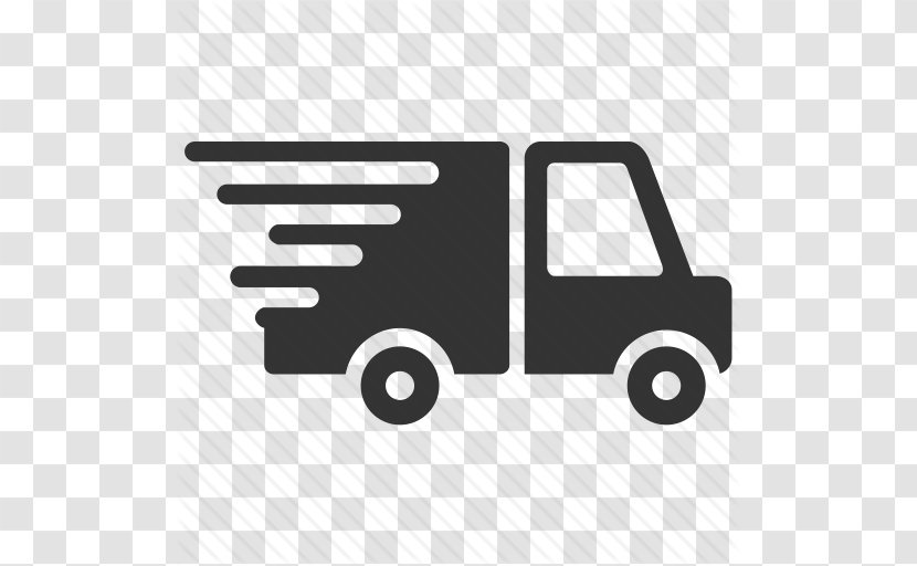 Delivery Courier Royal Mail - Black And White - Icon Svg Faster Transparent PNG