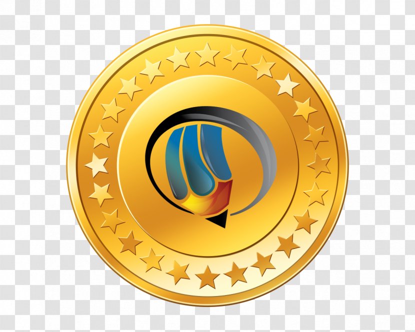 Gold Coin Cryptocurrency Bullion - Yellow Transparent PNG