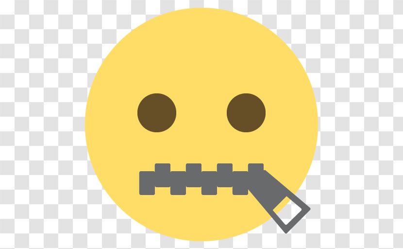 Smiley Emoticon Emoji Wink Sadness - Facebook Messenger - Zipper Transparent PNG
