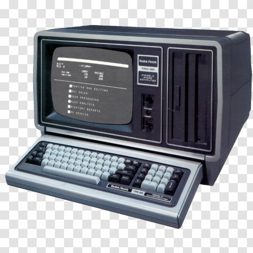 TRS-80 Model II Apple Tandy Corporation Microcomputer - Technology - Computer Transparent PNG