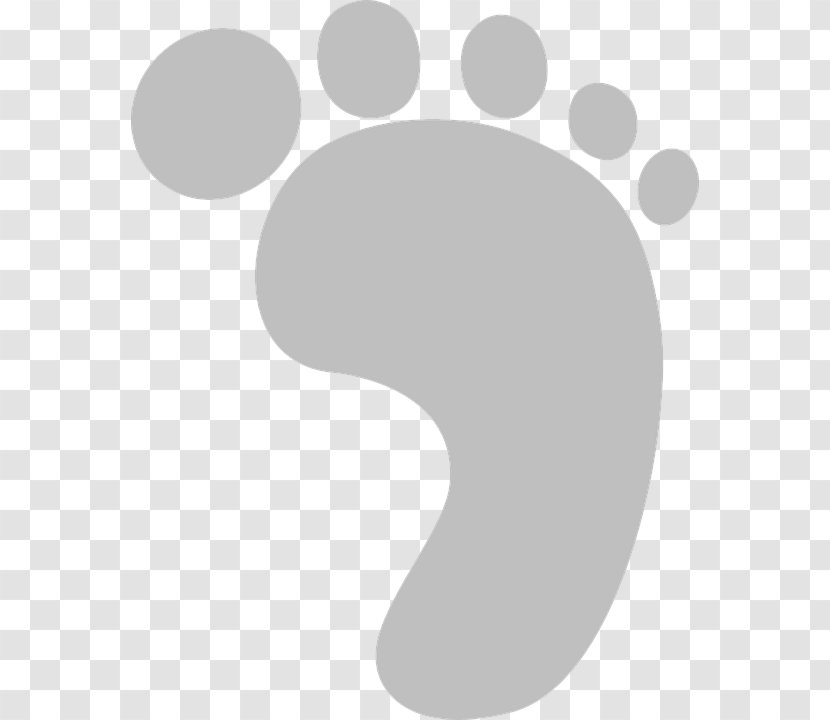 Clip Art Openclipart Image Vector Graphics - Foot - Footprint Border Transparent PNG