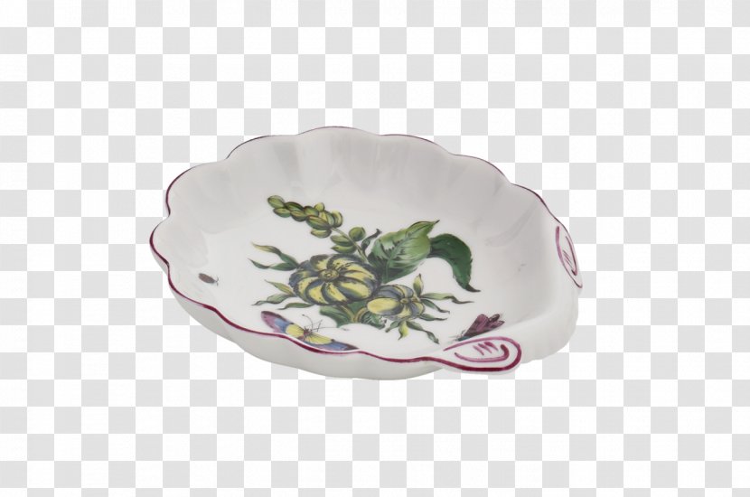 Tableware Mottahedeh & Company Porcelain Saucer Plate - Plants Transparent PNG