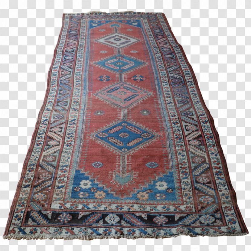 Heriz Rug Persian Carpet Oriental Flooring - Textile Transparent PNG