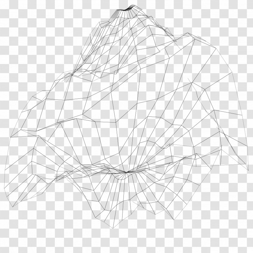 Leaf Line Art Point Sketch Transparent PNG