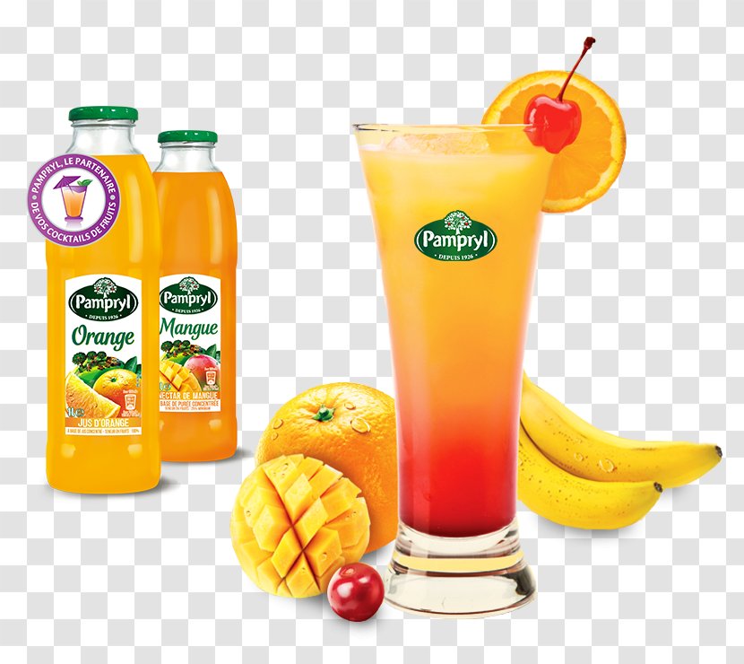 Orange Drink Harvey Wallbanger Fuzzy Navel Juice Soft - Diet Food - Cocktail Transparent PNG