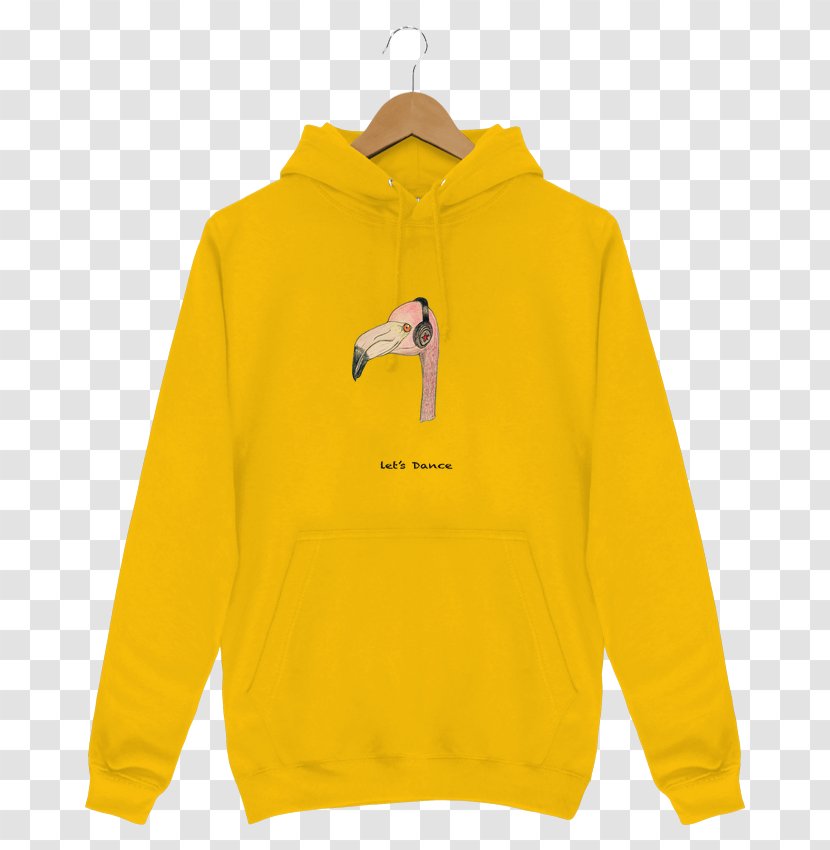 Hoodie T-shirt Tracksuit Sweater Raincoat - Shirt - Yellow Dancer Transparent PNG