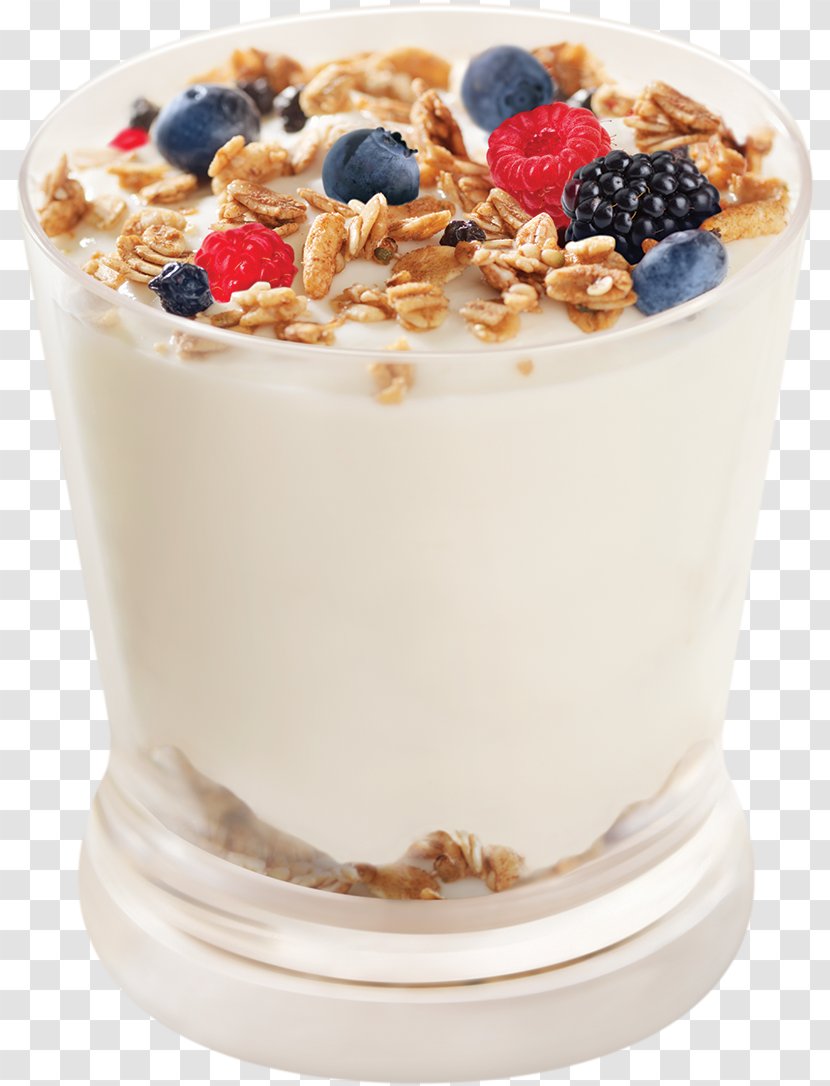 Ice Cream Frozen Yogurt Milk Parfait - Dish Transparent PNG