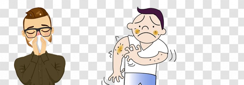 Food Allergy Allergen Hay Fever - Cartoon - File Transparent PNG