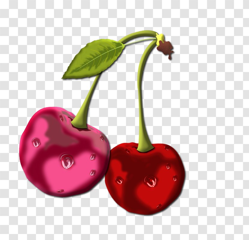 Cherry Red Green White - Love Transparent PNG