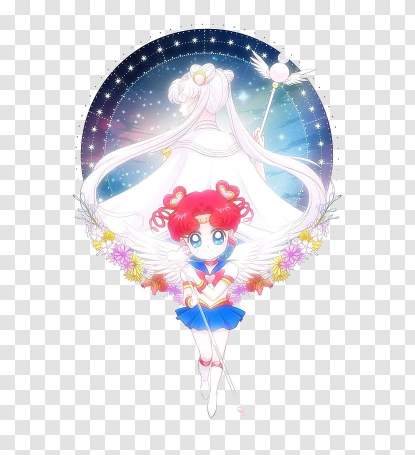 Sailor Moon Chibiusa Pluto Saturn Venus - Frame Transparent PNG