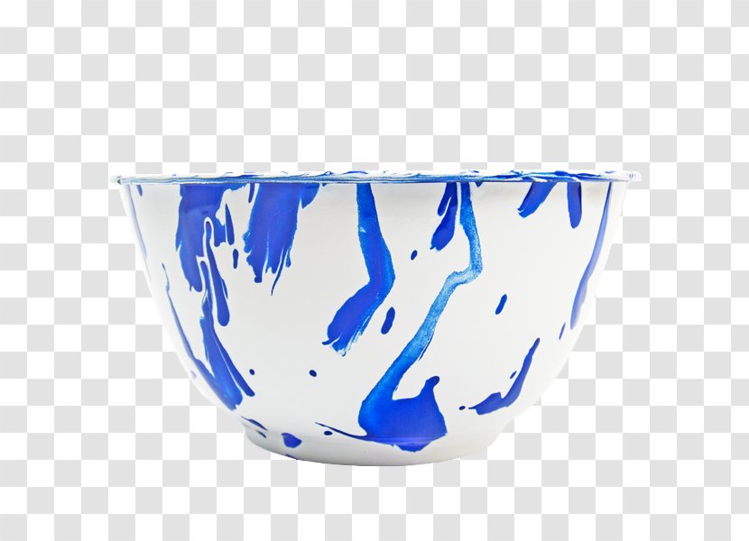 Blue And White Pottery Bowl Porcelain Font - Salad-bowl Transparent PNG