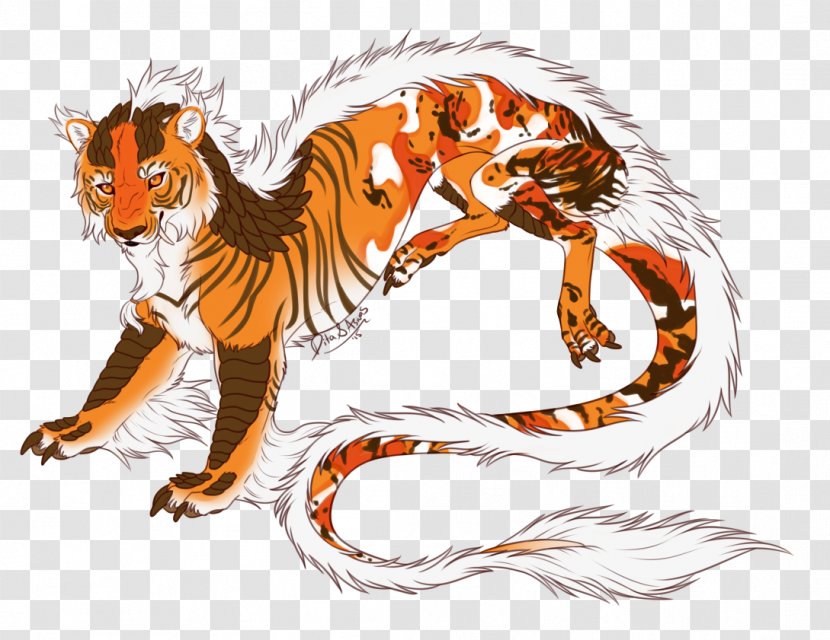 Tiger Lion Cat Hybrid Dragon Transparent PNG