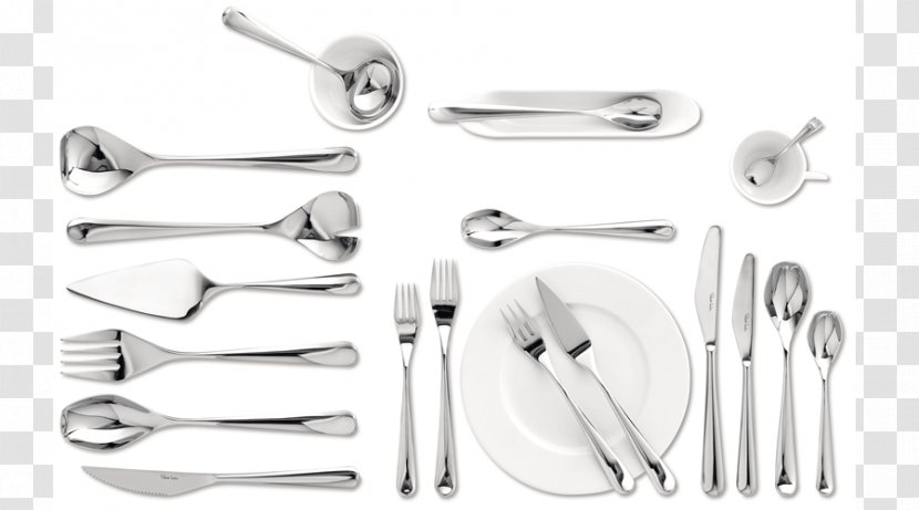 Table Cutlery Knife Food Presentation Fork - Black And White - Ladies Gentlemen Transparent PNG