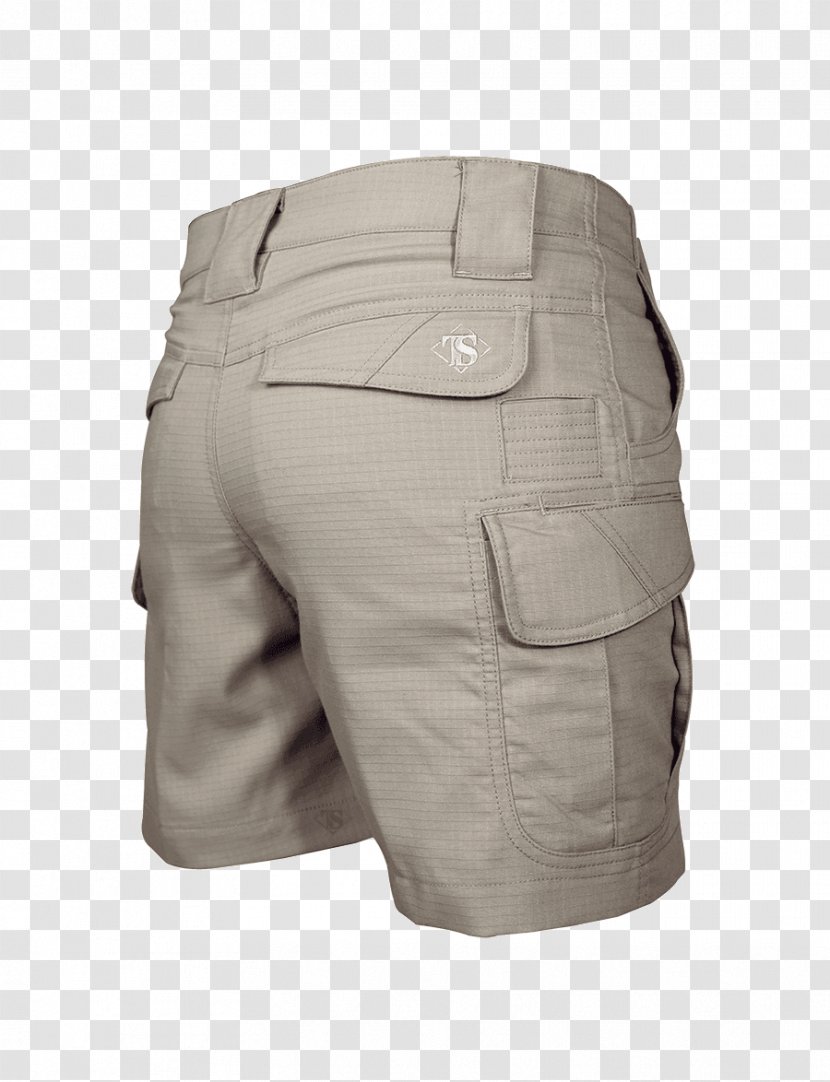 Bermuda Shorts Pants TRU-SPEC 24-7 Kraťasy Dámské Ascent Micro Rip-stop Khaki Clothing - Beige - Military Jacket Transparent PNG