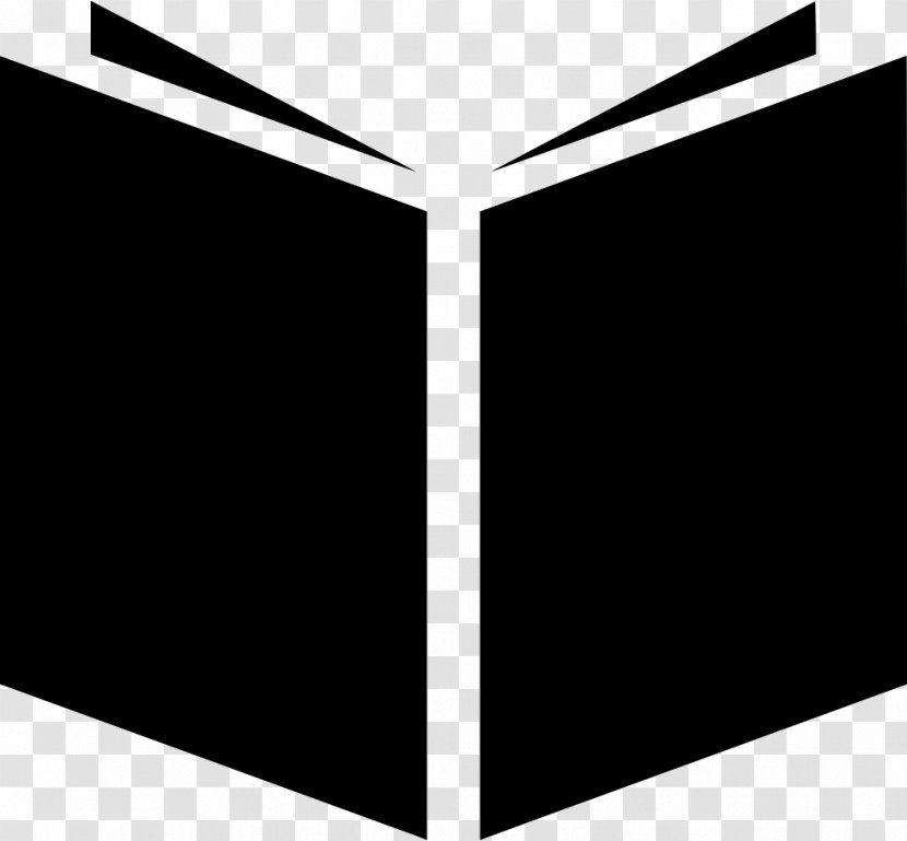 Reading Book - Monochrome Transparent PNG