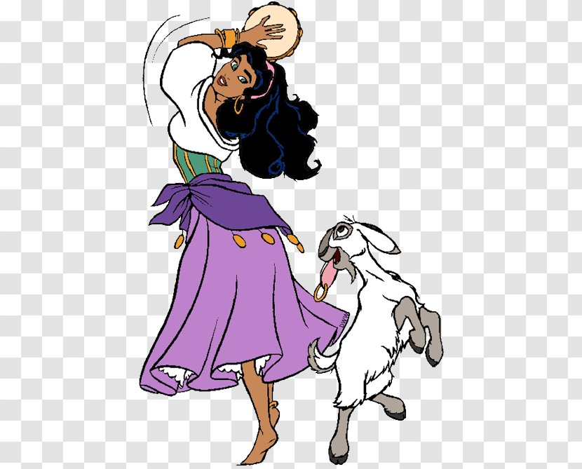 Esméralda Claude Frollo Quasimodo Disney Renaissance The Walt Company - Horse Like Mammal - Hunchback Of Notre Dame Transparent PNG