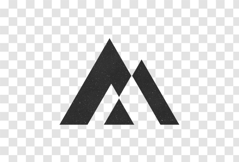 Minimalism Tattoo Geometry Logo - Line Art - Free Buckle Triangle Element Transparent PNG