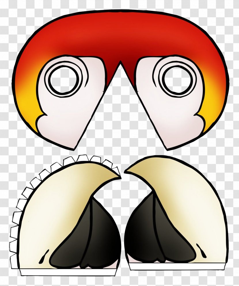 Bird Owl Mask Halloween Columbidae - Heart Transparent PNG