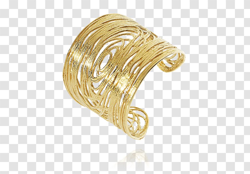 Ring Silver Gold Jewellery Bracelet - Brass Transparent PNG