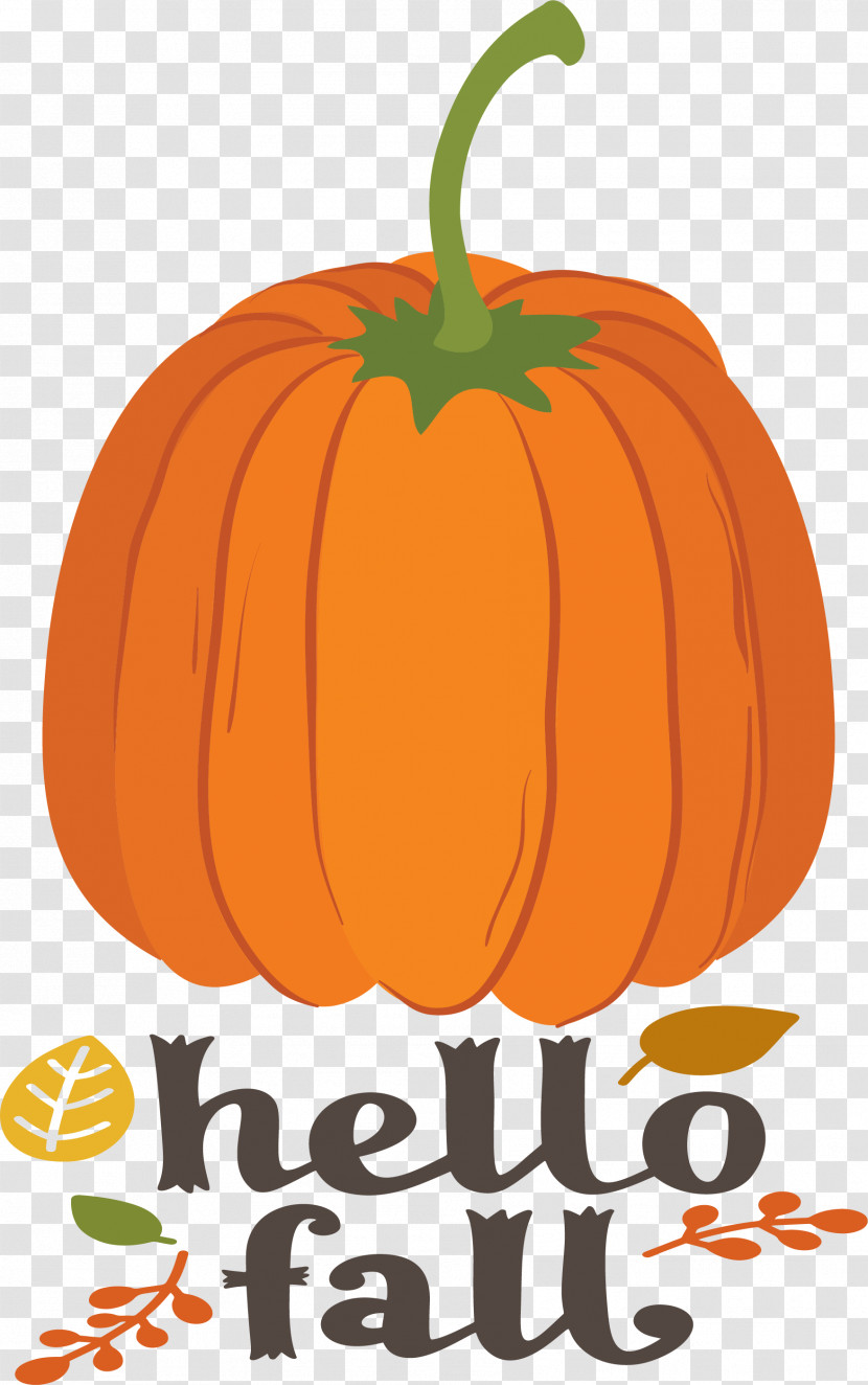 Hello Fall Fall Autumn Transparent PNG