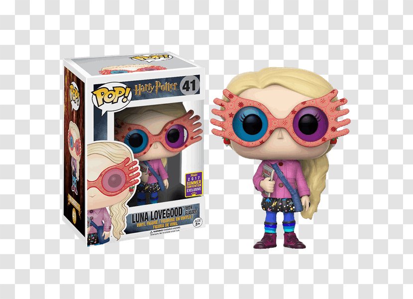 San Diego Comic-Con Luna Lovegood Funko Action & Toy Figures Collectable Transparent PNG