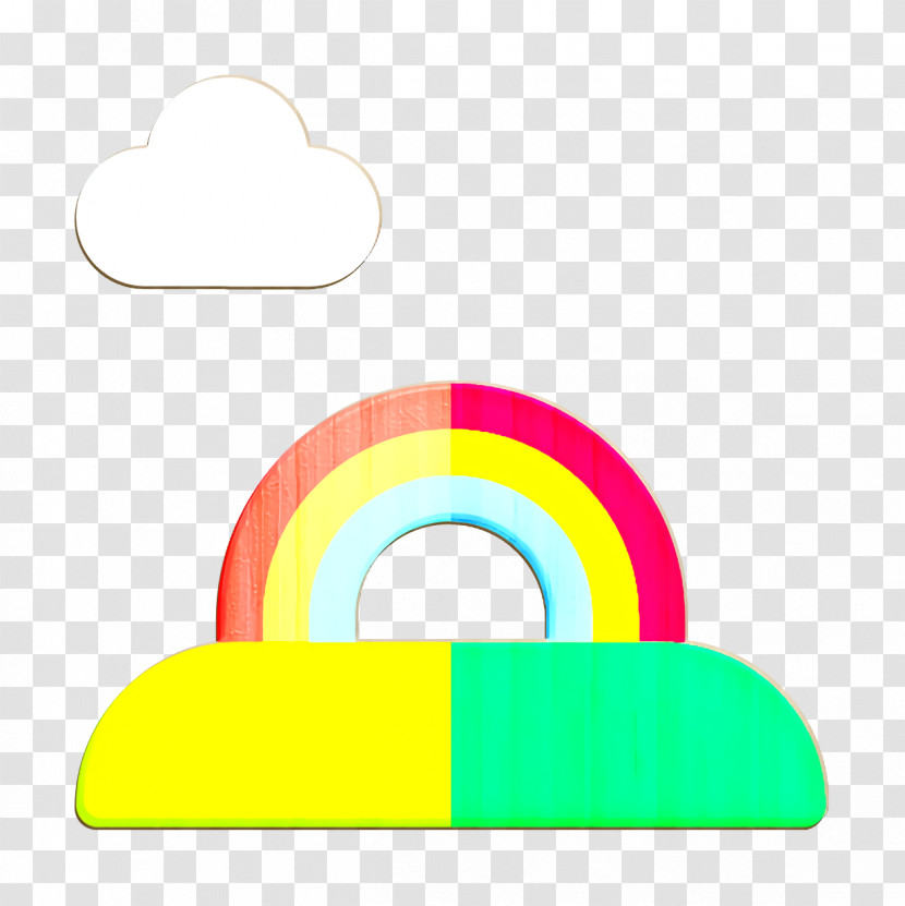 Landscapes Icon Rainbow Icon Cloud Icon Transparent PNG
