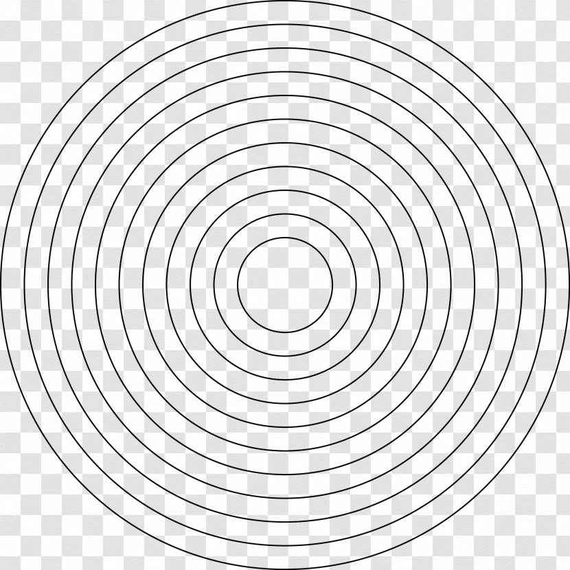 Circle Wave Line - Pattern Transparent PNG