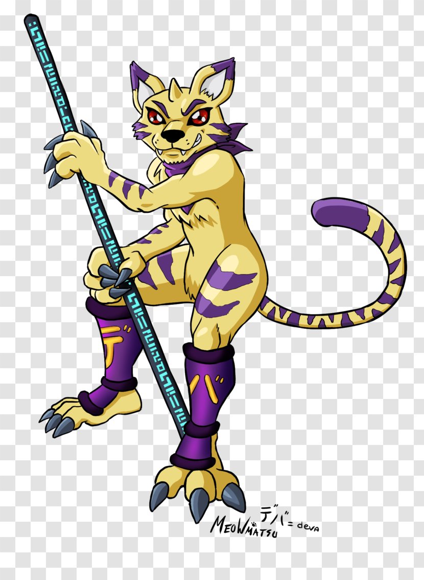 Lopmon Digimon Agumon Gomamon Guilmon - Fierce Tiger Transparent PNG