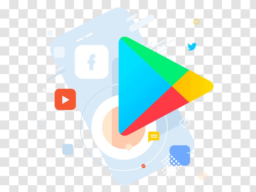 Google Play Computer .mobi - Triangle Transparent PNG