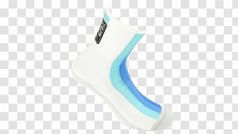 Shoe SOCK'M - White - Grey Blue Transparent PNG
