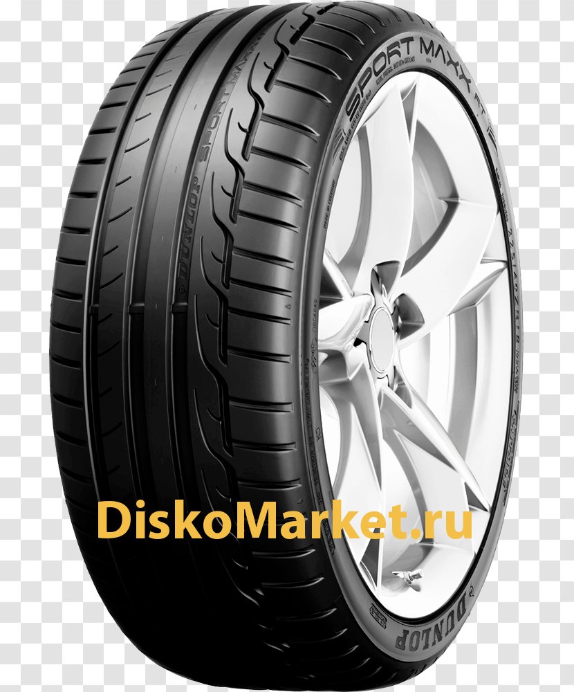 Car Dunlop Sport Maxx RT Summer Tyres SP Tire - Rt Transparent PNG