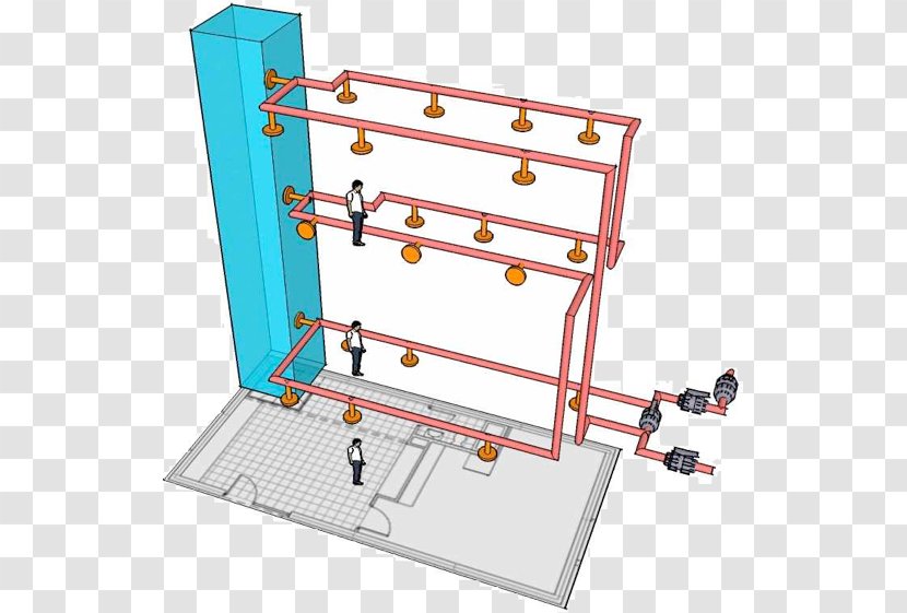 Fire Sprinkler System Structure Department - Game Transparent PNG