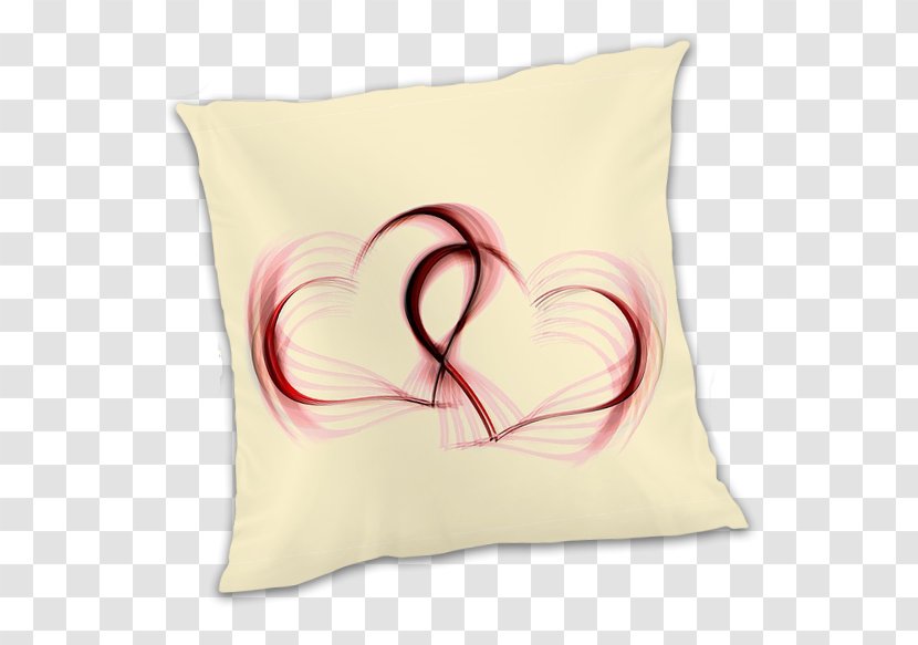 Throw Pillows Cushion Douchegordijn Heart - Pillow Transparent PNG