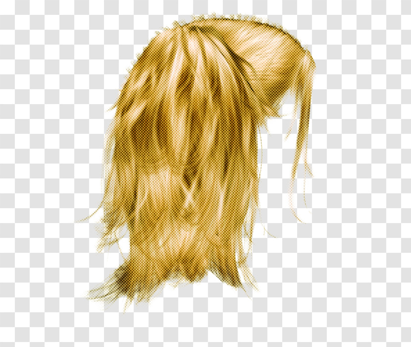 Hair Blond Hairstyle Wig Long Hair Transparent PNG