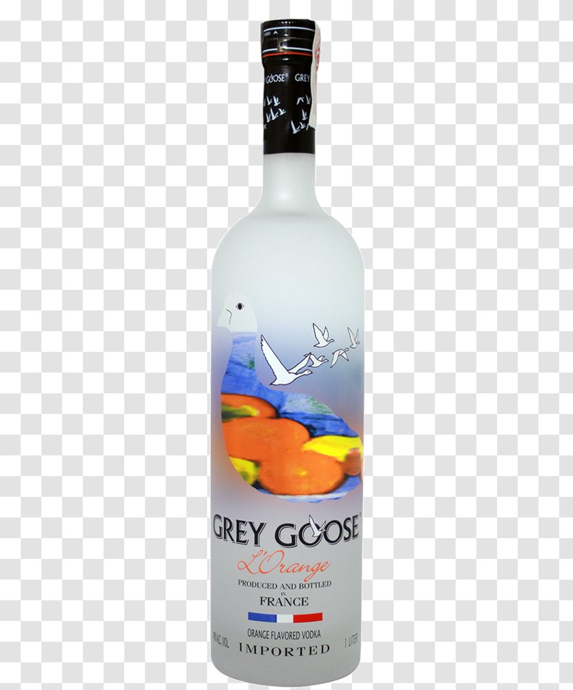 Liqueur Absolut Vodka Grey Goose The Company - Bottle - Orange Transparent PNG