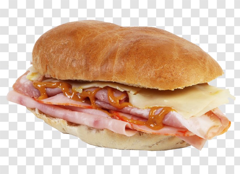 Bocadillo Breakfast Sandwich Submarine Ham And Cheese - Bacon Transparent PNG