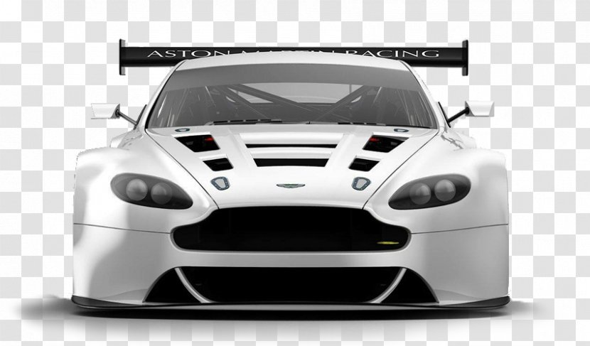 2012 Aston Martin V8 Vantage GT4 Vanquish - Sports Car - Auto Part Transparent PNG