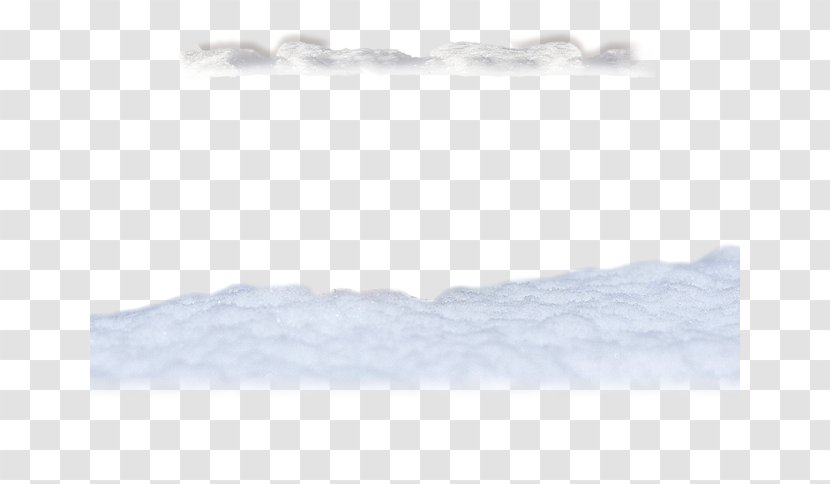Textile Pattern - Texture - Thick White Snow Transparent PNG