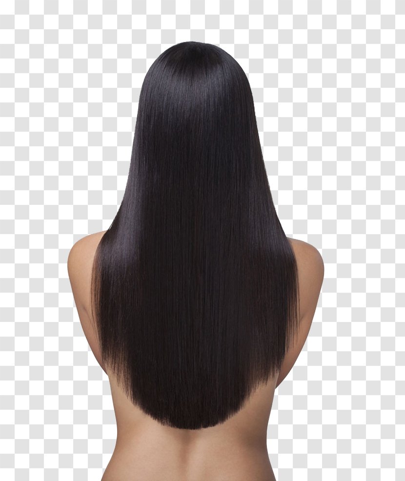 Long Hair Icon - Fluttering Back Transparent PNG