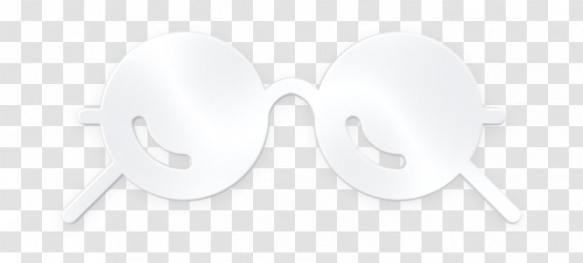 Glasses Icon Harry Potter - Smile Blackandwhite Transparent PNG
